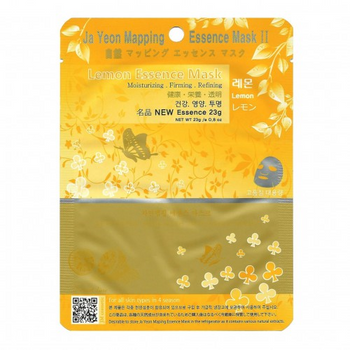 Ja Yeon Mapping Lemon Essence Mask / Maska z ekstraktem z Cytryny (Wit. C)