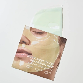 NACIFIC - Green Tea Cica Collagen Gel Mask